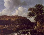 Jacob van Ruisdael The Great Forest Sweden oil painting artist